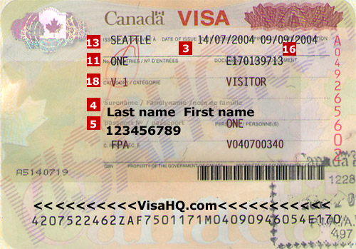 Visa đi Canada