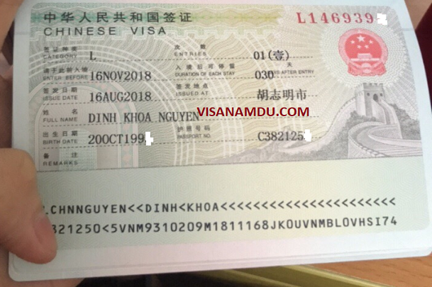 Xin visa du lịch Trung Quốc tự túc dễ không?